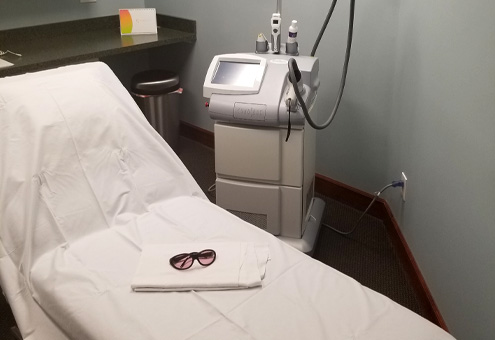 New Patient Info for PHR Laser and Med Spa Plymouth, MI - room